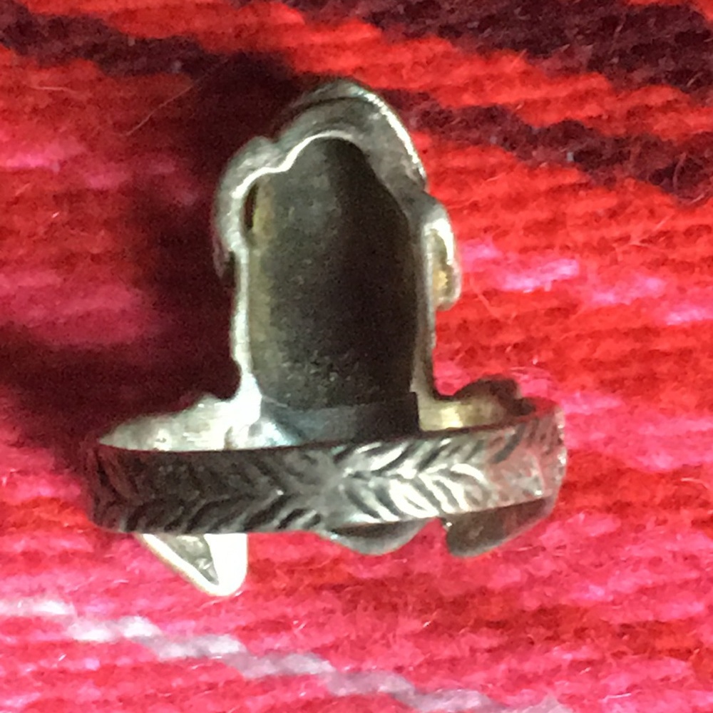 Sterling silver tree frog ring - Picture 10 of 11